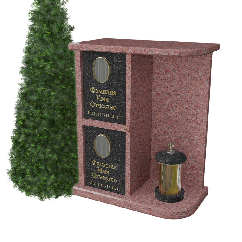 Колумбарий из гранита КИ-2.6